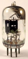 Vintage Sylvania 6AK5 Vacuum Tube, FC1 Tested, Strong