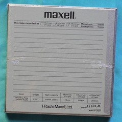 Maxell E35-7-Low Noise Recording Tape 7&Prime; 1800 Feet New Factory Sealed