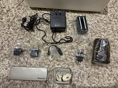 Vintage Panasonic TR-1000P 1.5” TV + AM/FM Antenna Tested And Working Complete