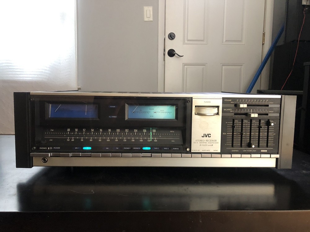 JVC JR-S600 Mark II Vintage Monster Stereo Receiver SEA Graphic Equalizer