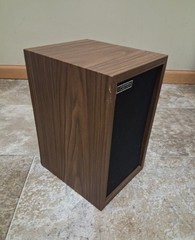 Videoton Minimax II Bookshelf Speaker Hungary Eastern Bloc LS3/5A Working RARE