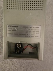 Vintage Emerson FM/AM 2 Band Radio P3755A TESTED-WORKS