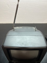 VTG Radio Shack Portavision Television 5” B&W Home/Auto TV 16-130 For Parts D1