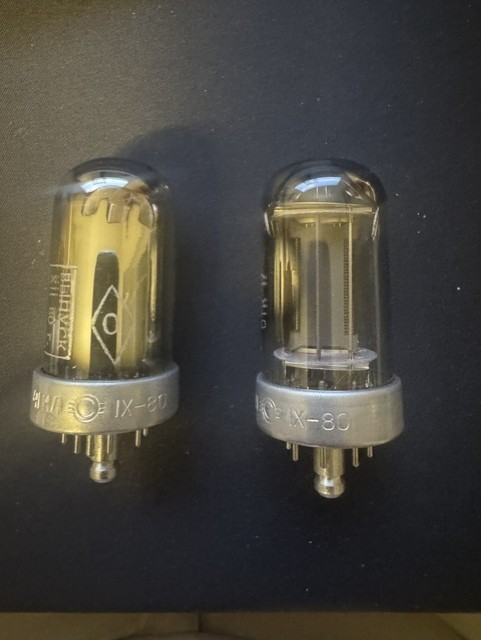 4P1L / 4LS1 /4P6 SVETLANA TUBES 2 PCS, Matched Pair Same Date 10.1980 US SELLER!