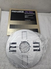 MAXWELL UD 35-180 SOUND RECORDING TAPE METAL REEL NEW IN BOX