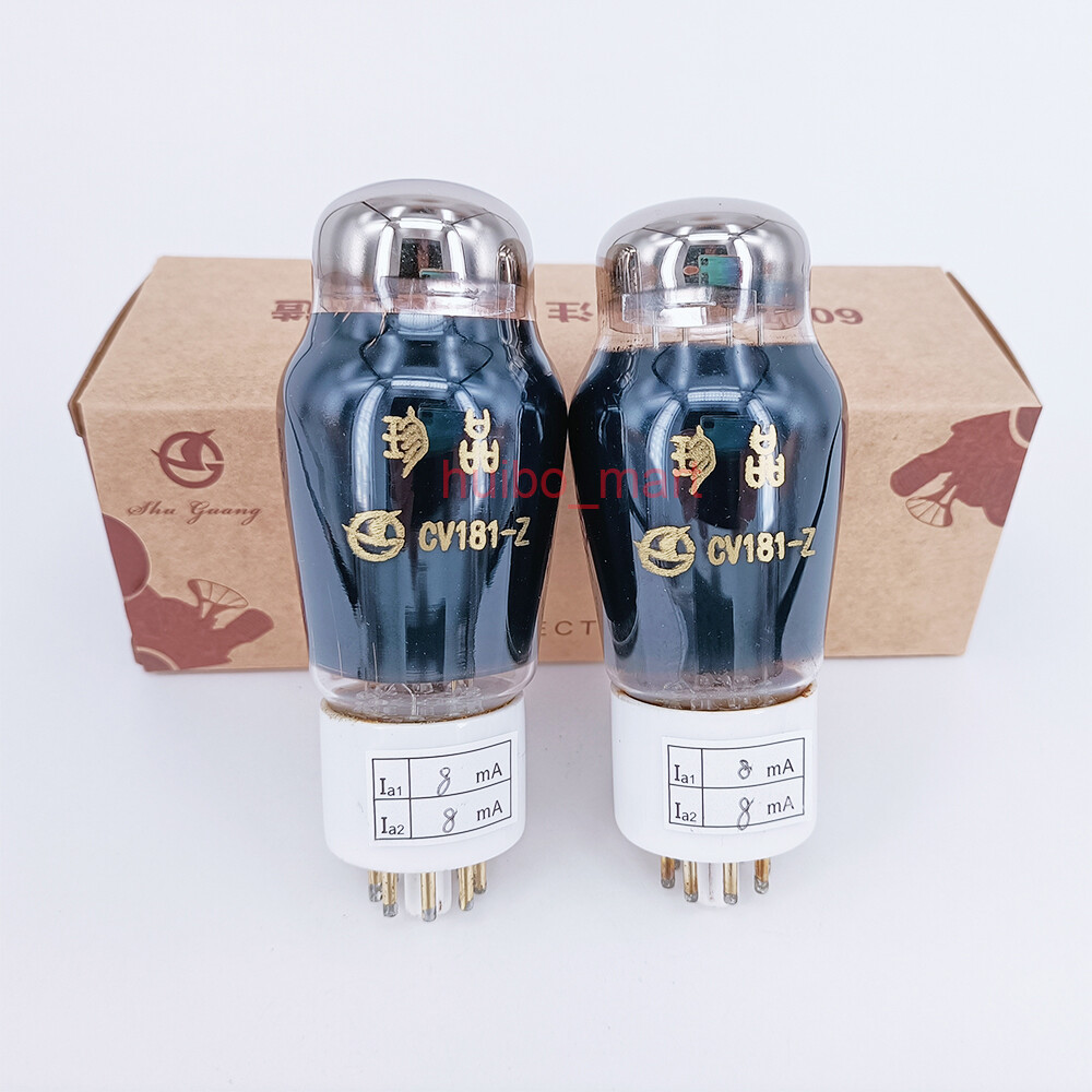 2pcs matched Shuguang Treasure CV181-Z Vacuum Tube Replace CV181 CV181-T 6SN7