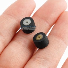5PCS 9x7x6x1.5mm Tape Recorder Pinch Roller Wheel Rubber Pressure Belt Pulleys