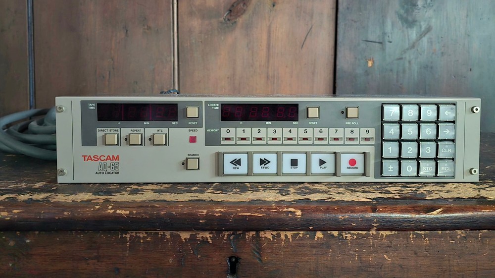 TASCAM AQ-65 Autolocator for MS-16, ATR-60, 40 & 50 Series, 388, Fully Tested