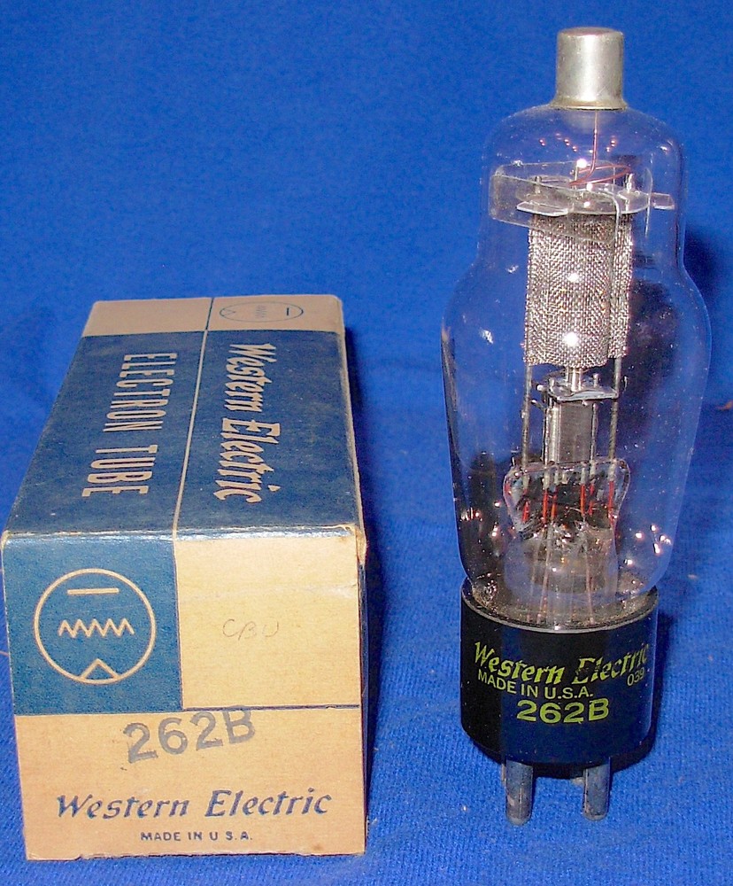NOS / NIB Western Electric 262B Vacuum Tube 1950 Date