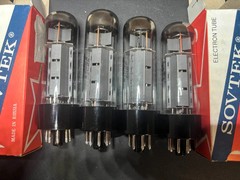 Sovtek EL34WXT Matched Quad Vintage Vacuum Tubes Tested 2026 NOS Quality