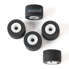 5PCS 10.5×7.2x2mm Tape Recorder Pinch Roller Wheel Rubber Pressure Belt Pulleys