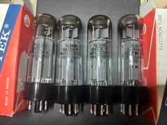 Sovtek EL34WXT Matched Quad Vintage Vacuum Tubes Tested 2026 NOS Quality