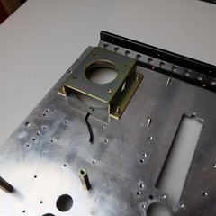 Otari MX5050 BII2 Reel to Reel – Front Deck Body Metal Plate Base Assembly