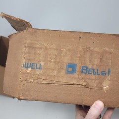 Vintage Bell & Howell Cathode Ray Tube 5DEP1F – Large 15&Prime; – Untested