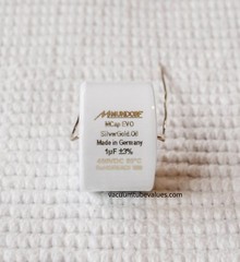 Mundorf MCap EVO Silver-Gold Oil Capacitor 1.0uf 1.0 1 uf 450VDC