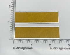 Audison Custom Aluminum Speaker Badge Logo Pair Self Stick