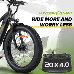 1 Pack 20×4.0 Fat Tire Tubes with Av 32mm, 20×3.5-4.5 Fat Tire Tube Heavy Duty