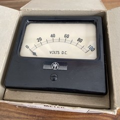 Vintage Microamperes D.C. Gauge Meter by Masters Instruments, Australia – BOXED