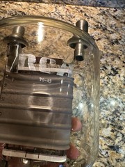 RCA 833A Electron Power Vacuum Tube With Lexan Base For Display