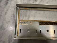 PIONEER SX-1250 PARTS OR REPAIR Faceplate No Glass Bent See Imagines Description
