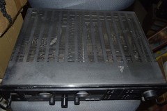 Carver CM-1090 Integrated Stereo Amplifier **Tested w/ LED Red Light Upgrade**
