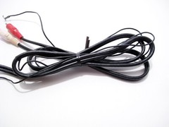 PIONEER PL-115D TURNTABLE PARTS — audio patch cable cord assembly