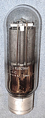 1 NOS GE VT-4-C 211 Vacuum Tube 1942 Vintage 100 Watts for Audio or Transmitting