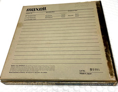 Maxell UD 35-90 Used Reel to Reel Tape 1800 ft Ultra Dynamic 1/4”