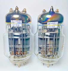 2 pcs USED 6S33S HIGH-QUALITY AUDIOPHILE TUBE MATCHED PAIR