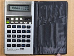 Canon Card F-42 Scientific Calculator Clean & Working Well