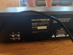 The NAD 6325 Stereo Cassette Deck