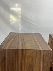 Acoustic Research AR2AX Speakers Pots Professionally Replaced Walnut Veneer