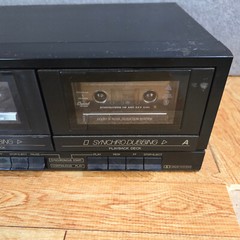 VINTAGE JVC TD-W106 Dual Double Cassette Deck Player Recorder Read