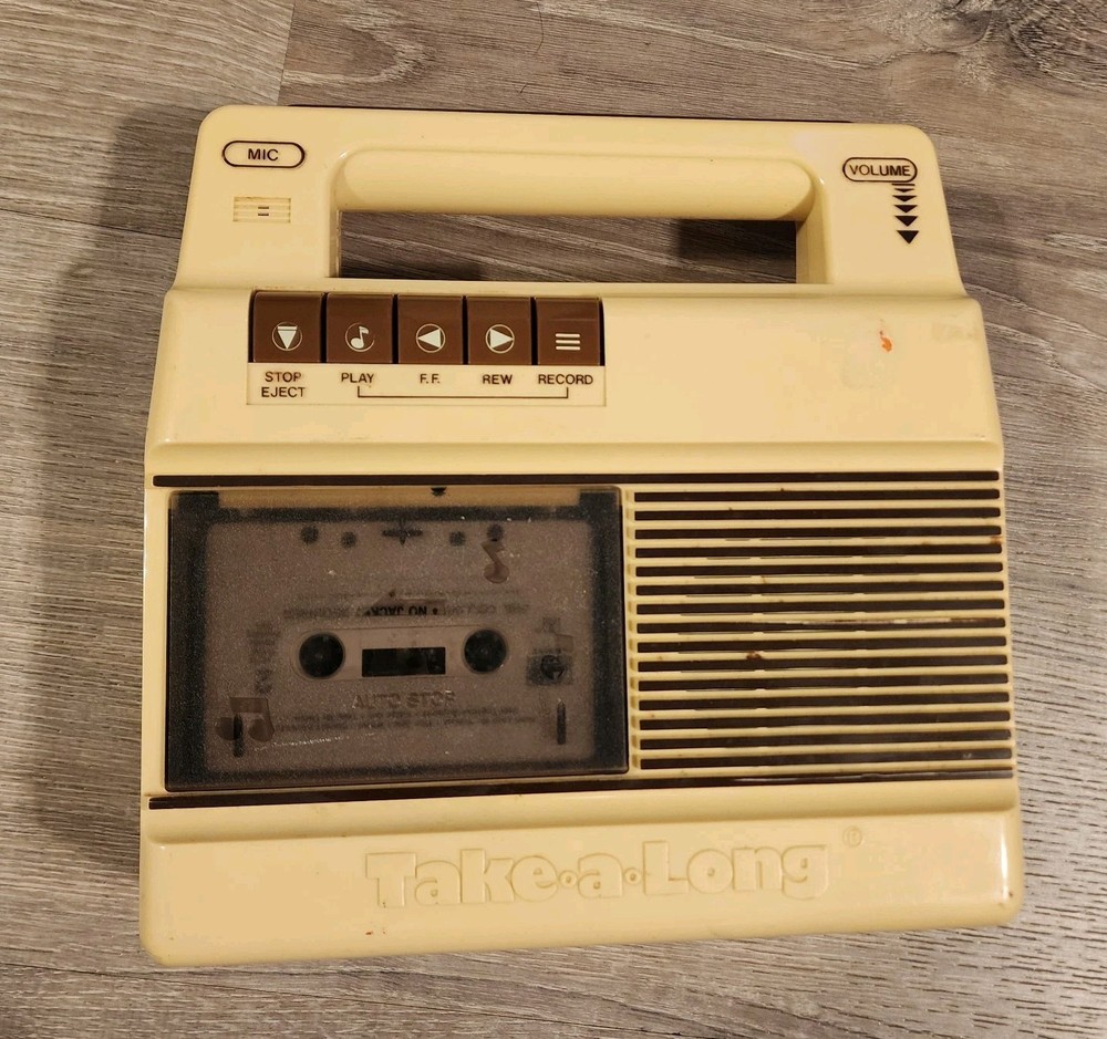 Nasta Take-A-Long Cassette Tape Player / Recorder Vintage 1988 💥FOR PARTS💥