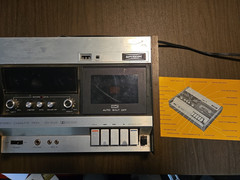 Vintage Superscope Cassette Deck Stereo System with Dolby CD-302 A Working