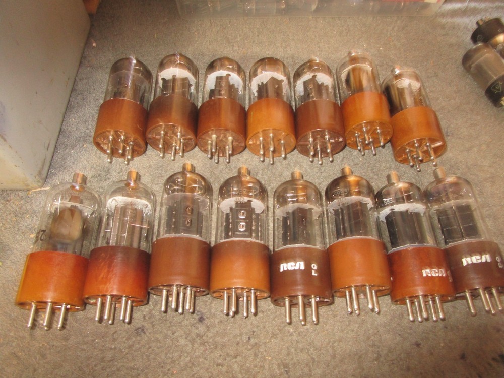 (15) NOS to Strong RCA & Other 5933 Radio Audio Tubes