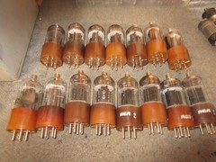 (15) NOS to Strong RCA & Other 5933 Radio Audio Tubes