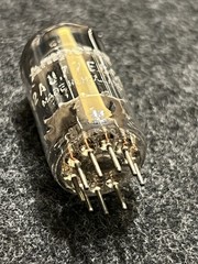 Vintage Amperex 12AU7 ECC82 Made in Holland Vacuum Tube Tested Strong