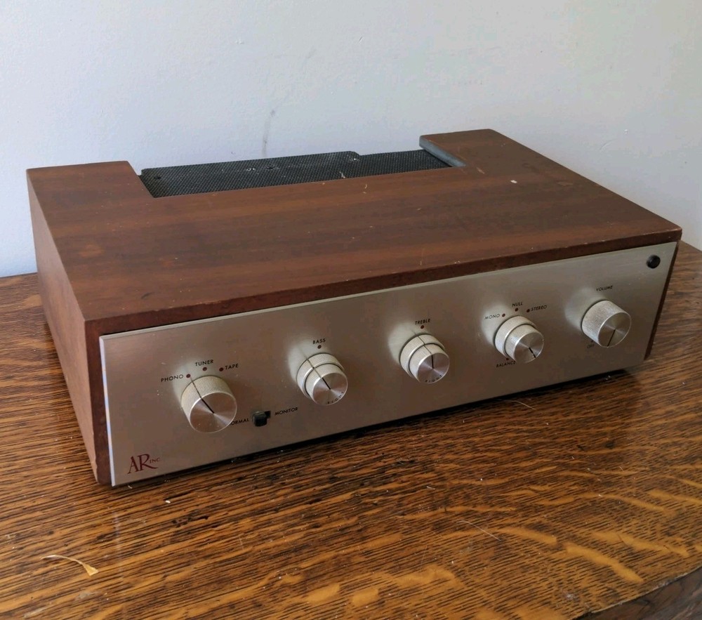 Vintage Acoustic Research AR Model AU Integrated Stereo Amplifier Works