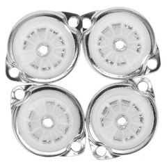 4 Pcs Easy Installation Vacuum Tube Socket Audio Equipment Accessory