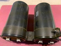 Pioneer SX-1050 Stereo Receiver Parting Out – FIlter Capacitor Pair w/ Brackets