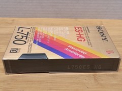 Sony ES-HG L-750 Beta Dynamicron Video Cassette Tape Factory Sealed New