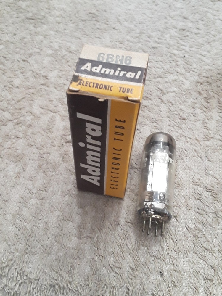 NOS Admiral 6BN6 Vacuum Tube
