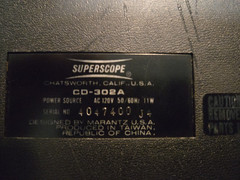 Vintage Superscope Cassette Deck Stereo System with Dolby CD-302 A Working