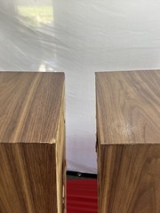 Acoustic Research AR2AX Speakers Pots Professionally Replaced Walnut Veneer