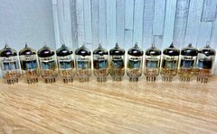 6N1P 6Н1П 12pcs (6DJ8, ECC88, 7308, 6922)Ussr Triode Vacuum tubes for AMP Soviet