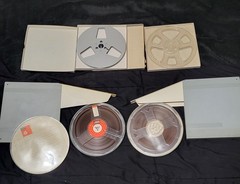 Lot of 16 Vintage Used 7&Prime; Reel to Reel Tapes Sony Scotch Basf etc. #216