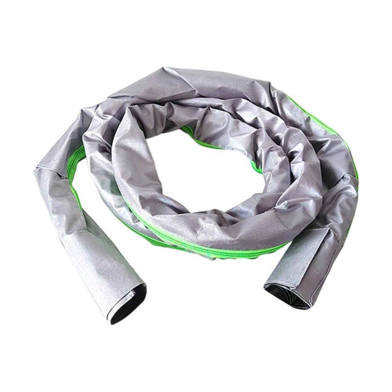 Vacuum Hose Safety Sleeves 3.5m Abrasion Resistant Nylon Cover Easy Installation