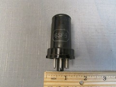6SF5 Metal Case Vacuum Tube G/E. From General Radio 805-C Signal Generator