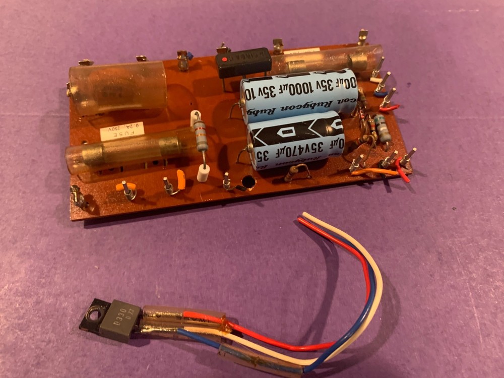 Project/One DR-770 Stereo Turntable Parting Out – Power Supply Board